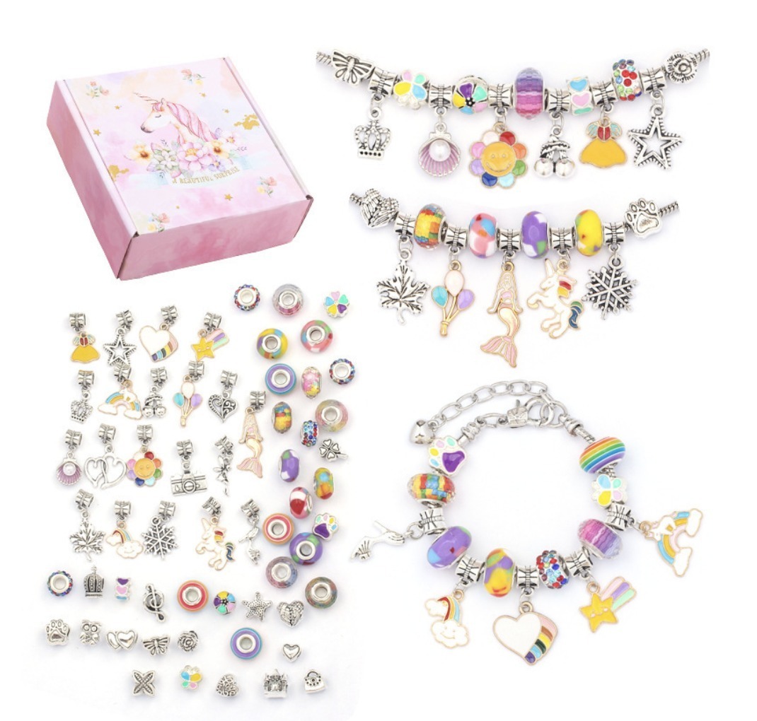 KIT DE FABRICACIÓN DE PULSERAS UNICORNIO